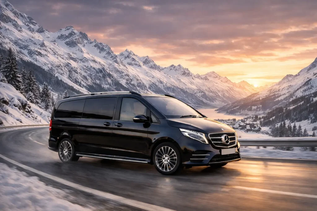 Bousso Rental Limousine - private chauffeur from geneva to alpine destinations